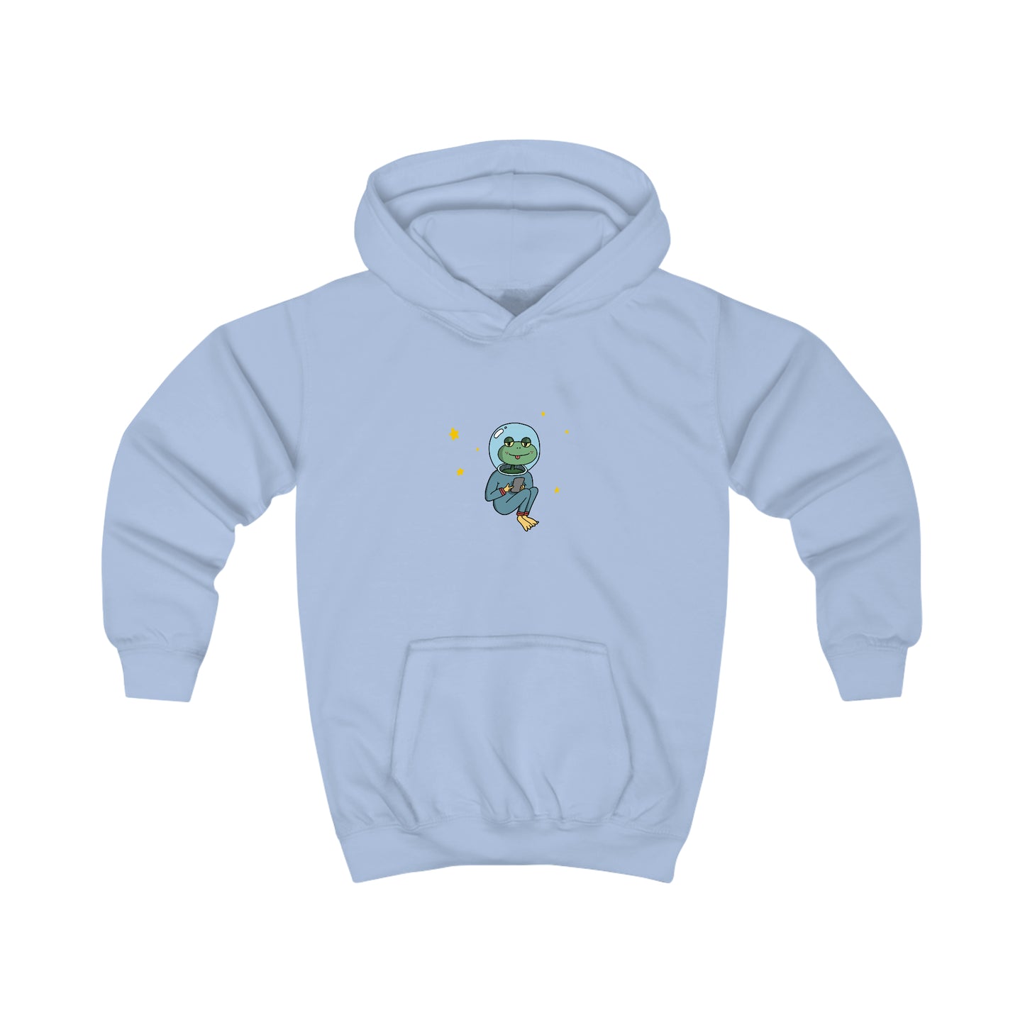 Kids Frog Hoodie (With Pocket)