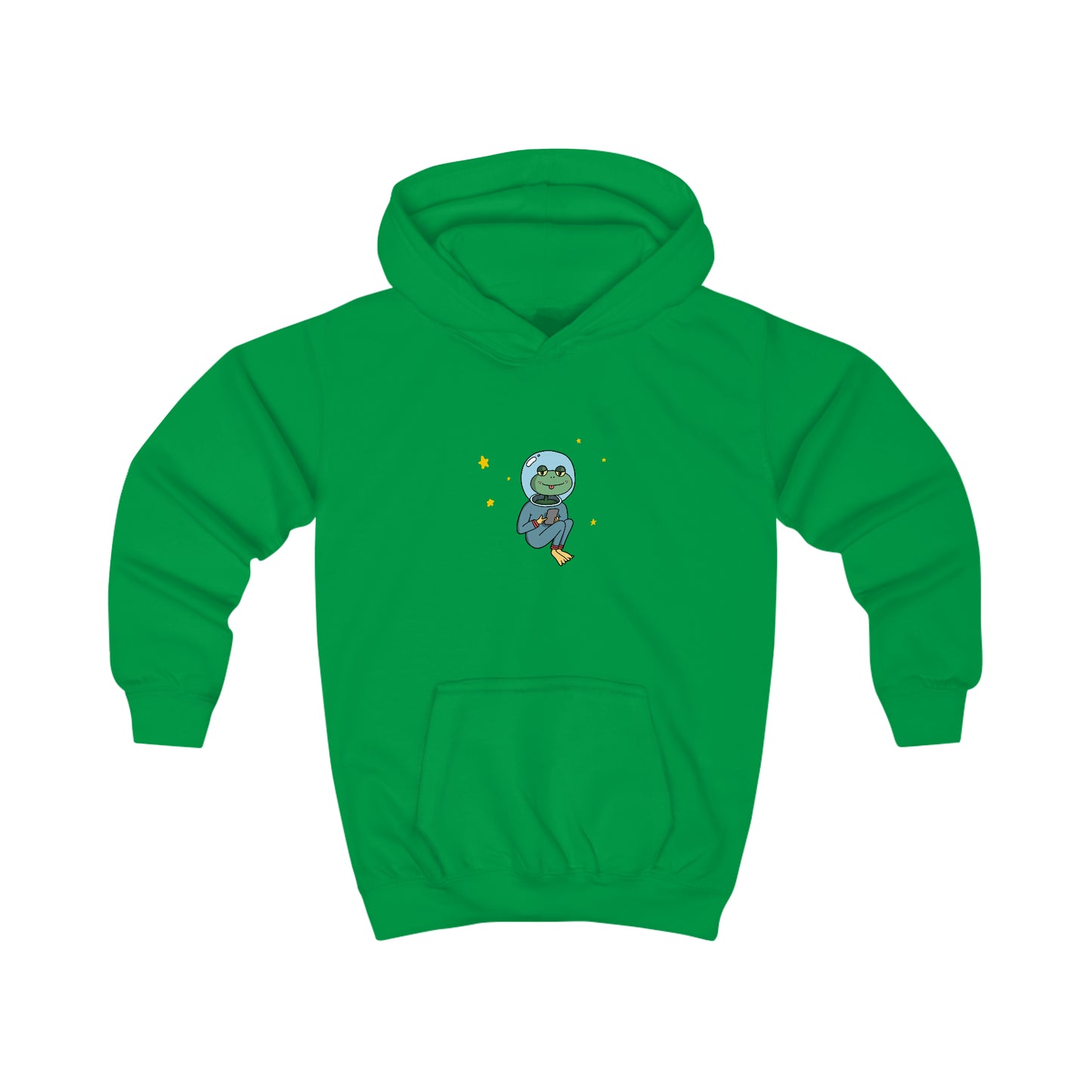 Kids Frog Hoodie (With Pocket)