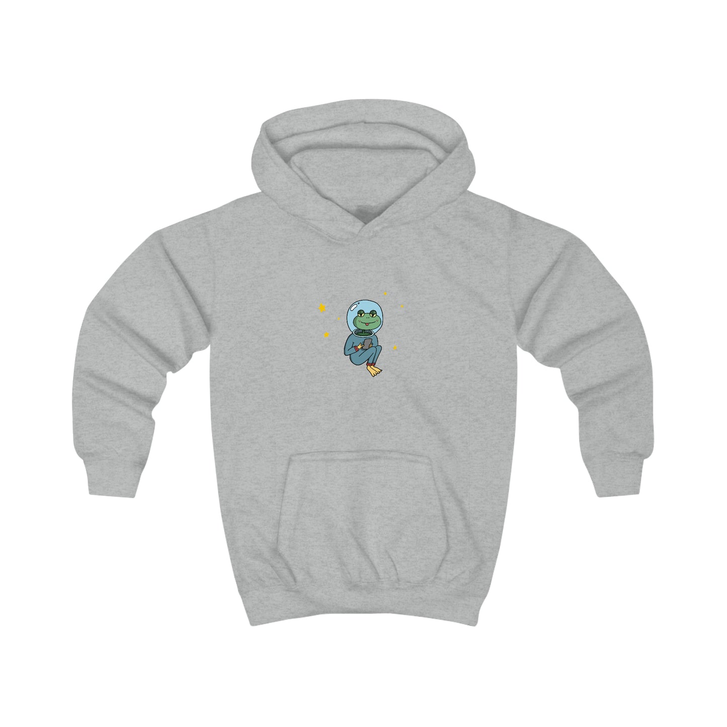 Kids Frog Hoodie (With Pocket)