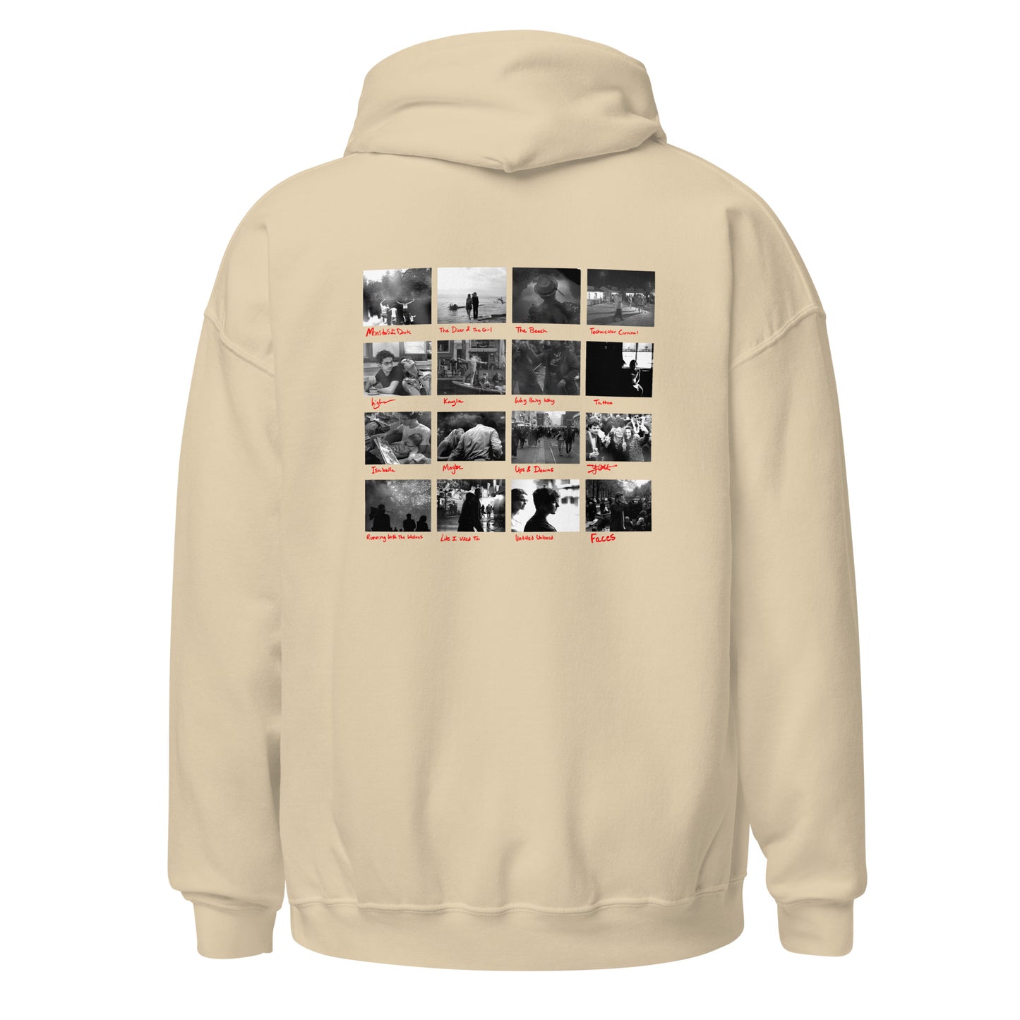 FACES Hoodie (Front + Back)